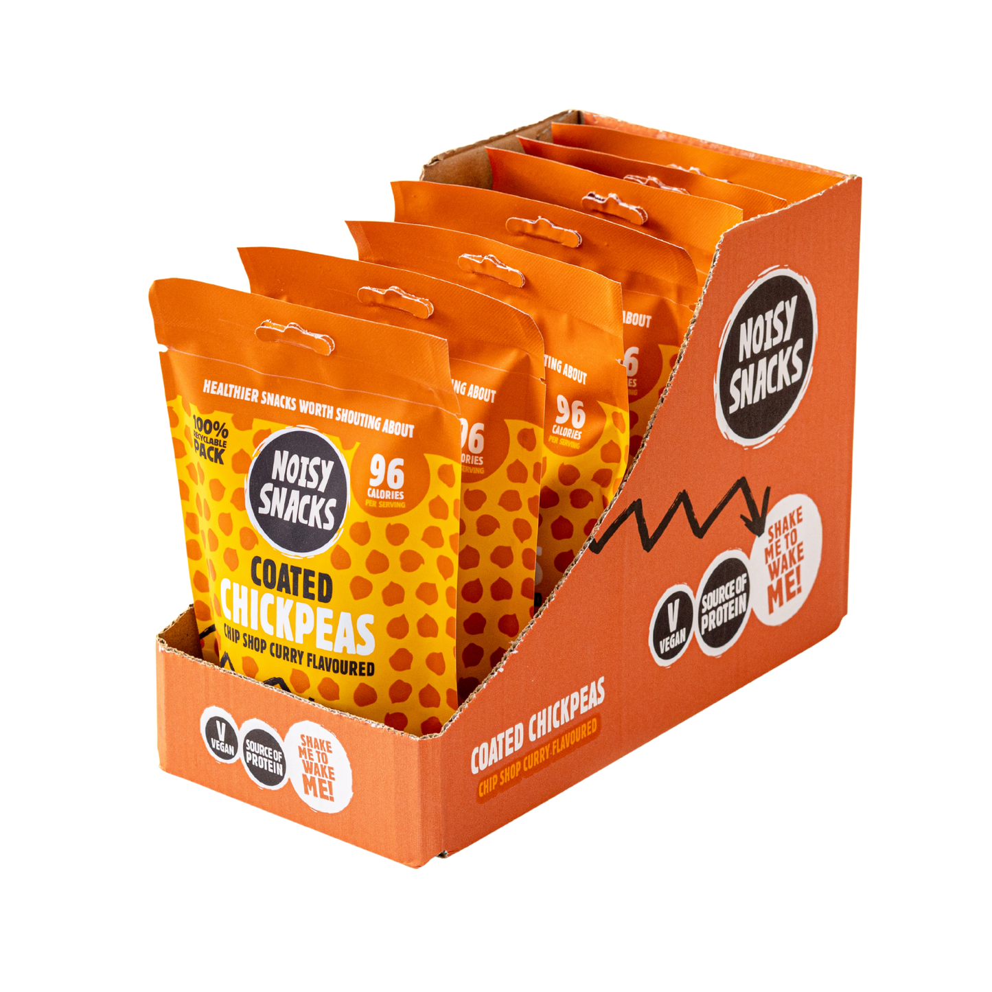 CHIP SHOP CURRY COATED CHICKPEAS 7 x 100g