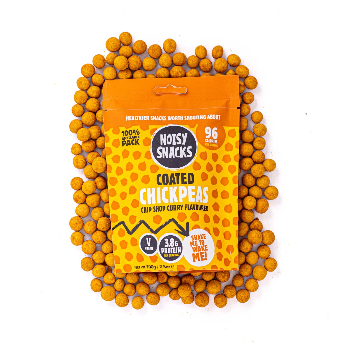 CHIP SHOP CURRY COATED CHICKPEAS 7 x 100g