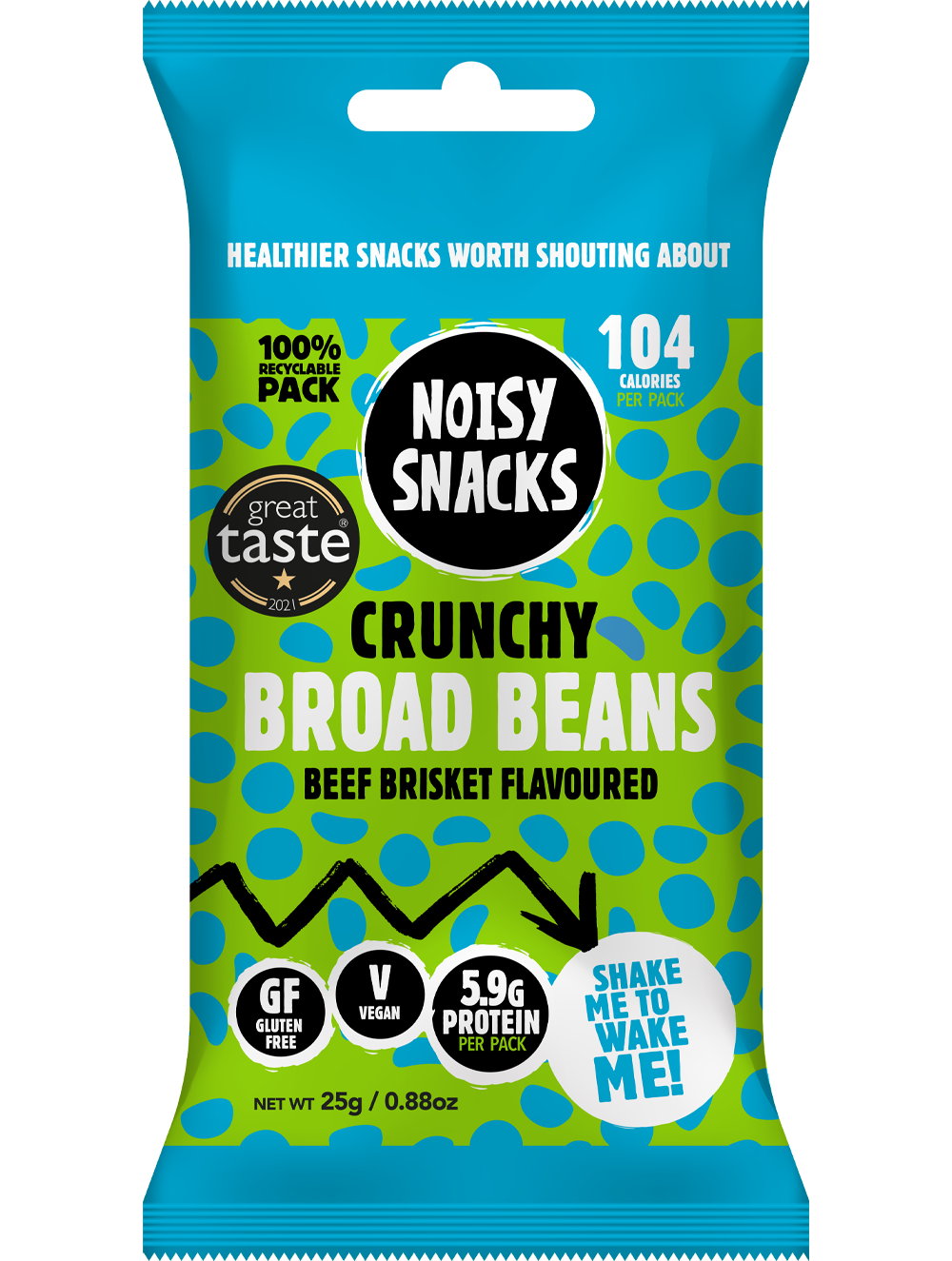 BEEF BRISKET CRUNCHY BROAD BEANS 10 x 25g