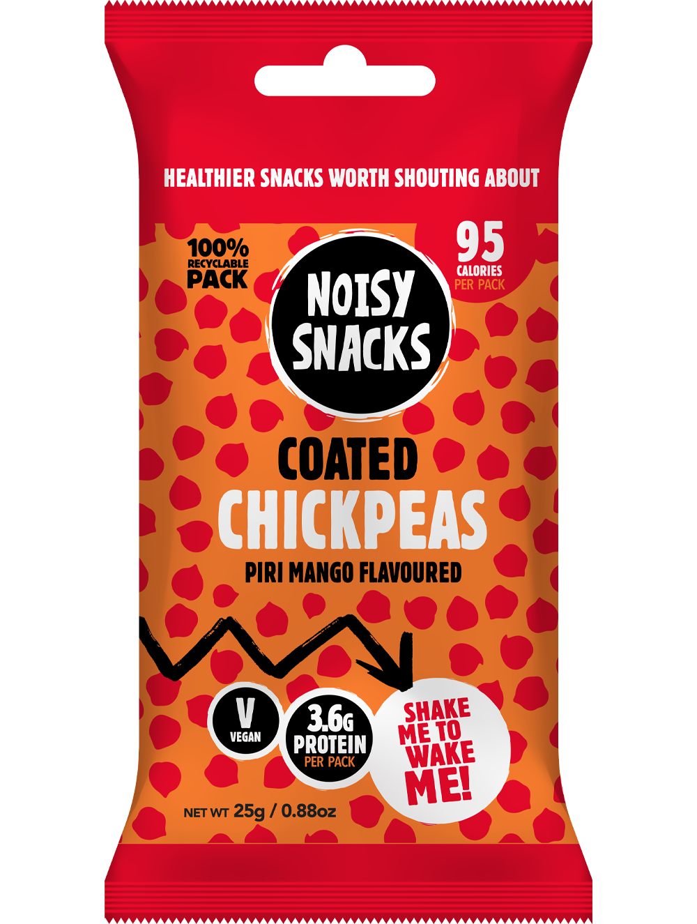 PIRI MANGO COATED CHICKPEAS 10 x 25g