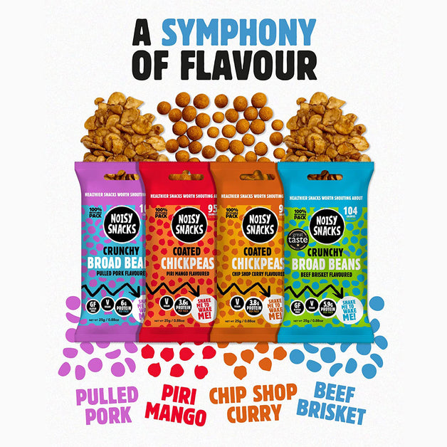 Noisy Snacks Boombox Gift Box (24 Packs)