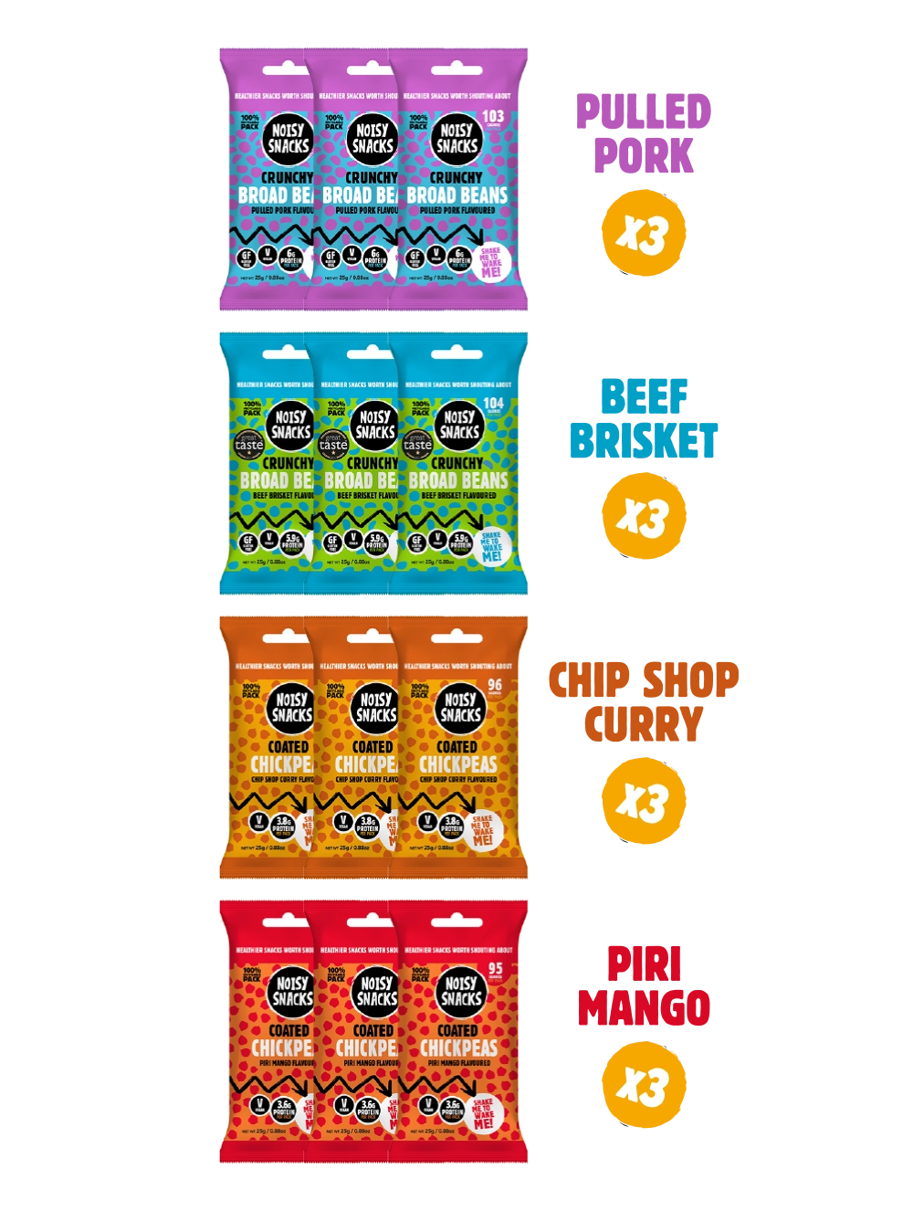 TASTER KIT (12 x 25g)