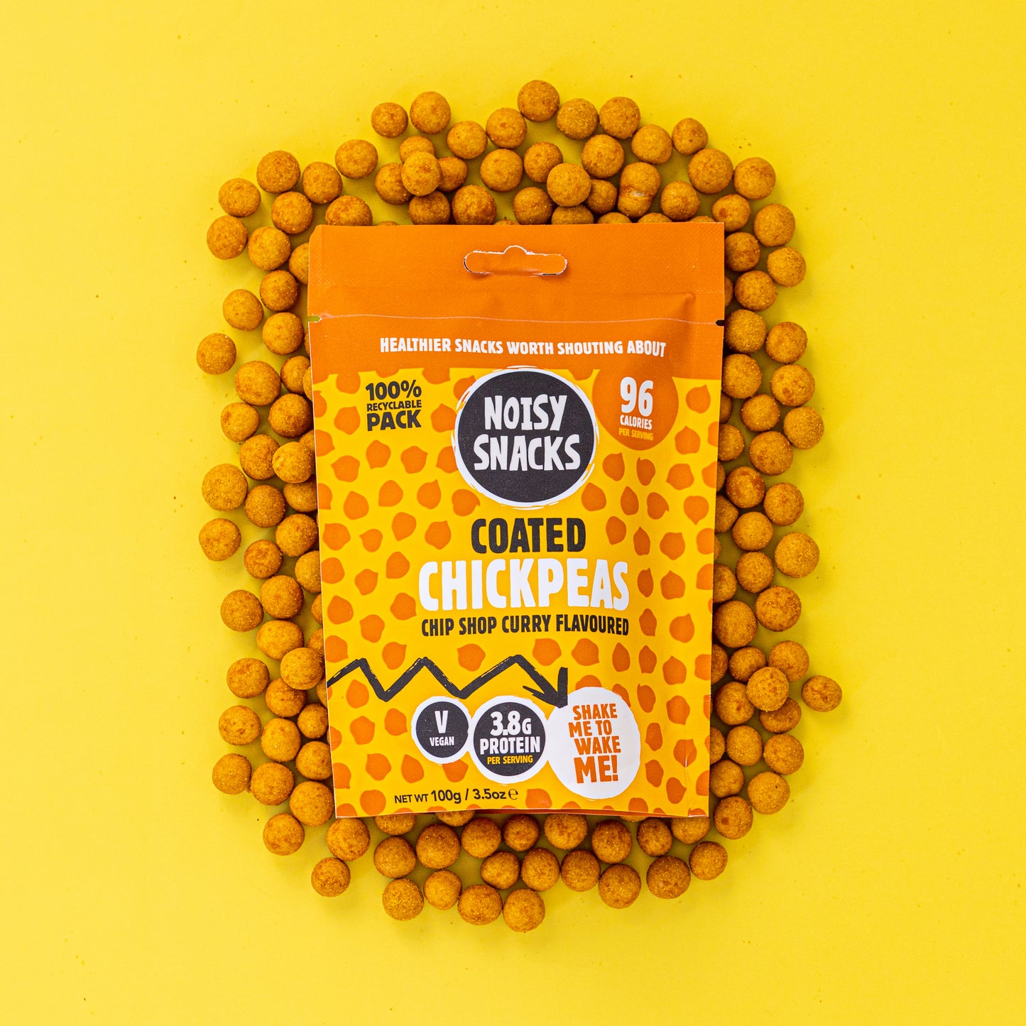CHIP SHOP CURRY COATED CHICKPEAS 7 x 100g