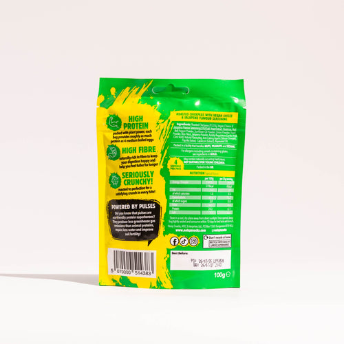 CHEEZE & JALAPENO CHICKPEAS 7 x 100g
