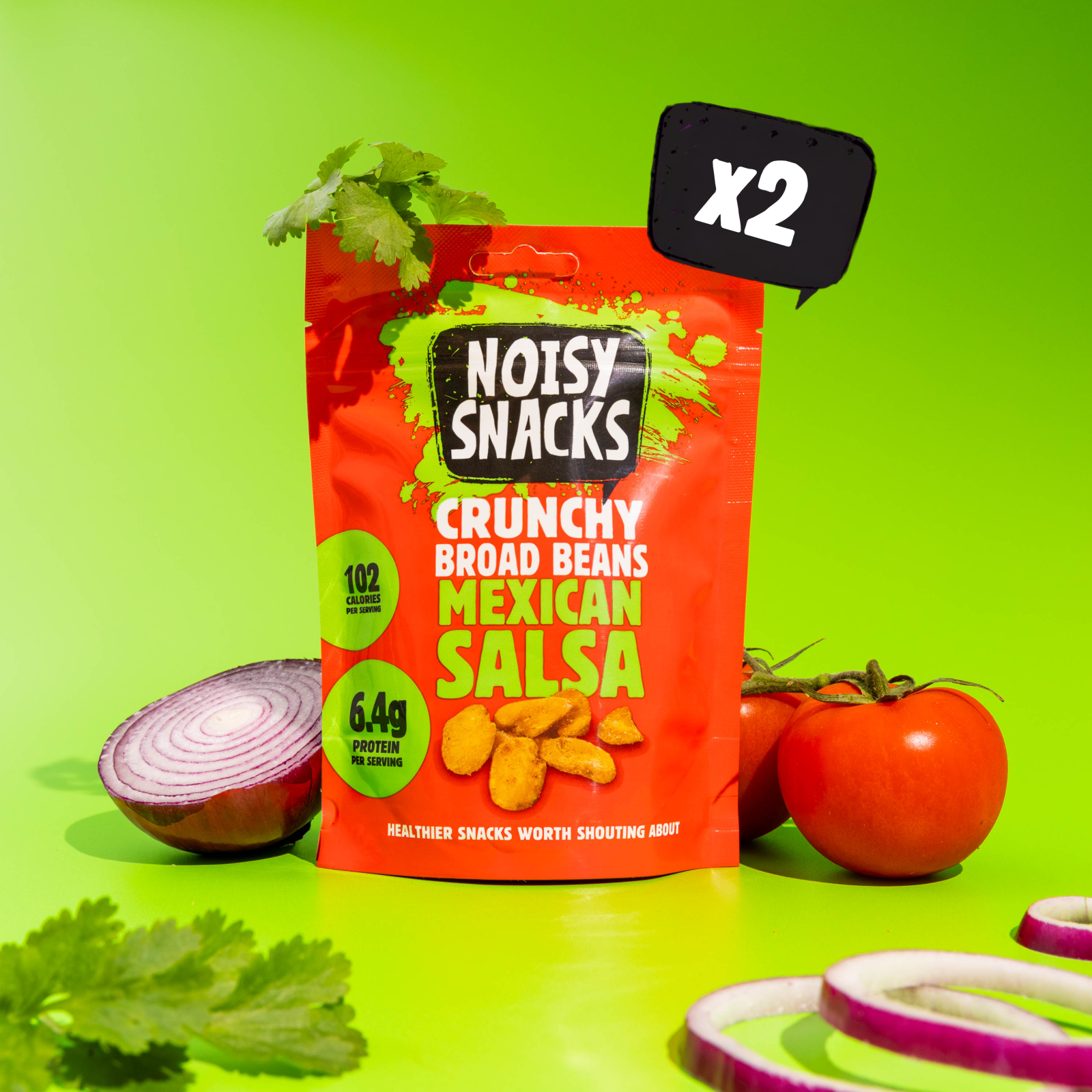 NOISY SNACKS TASTER KIT 8 x 100g
