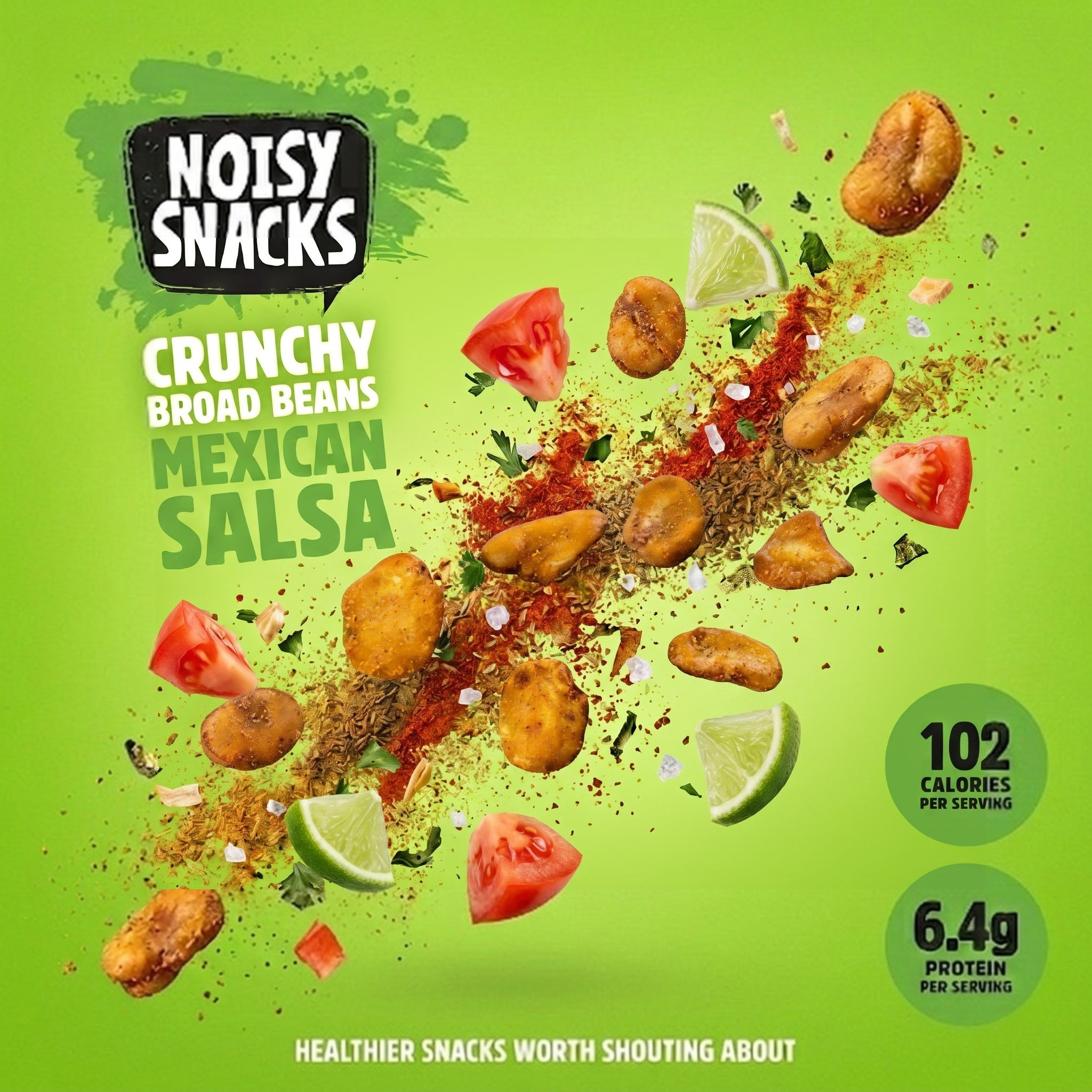 MEXICAN SALSA CRUNCHY BROAD BEANS 7 X 100g