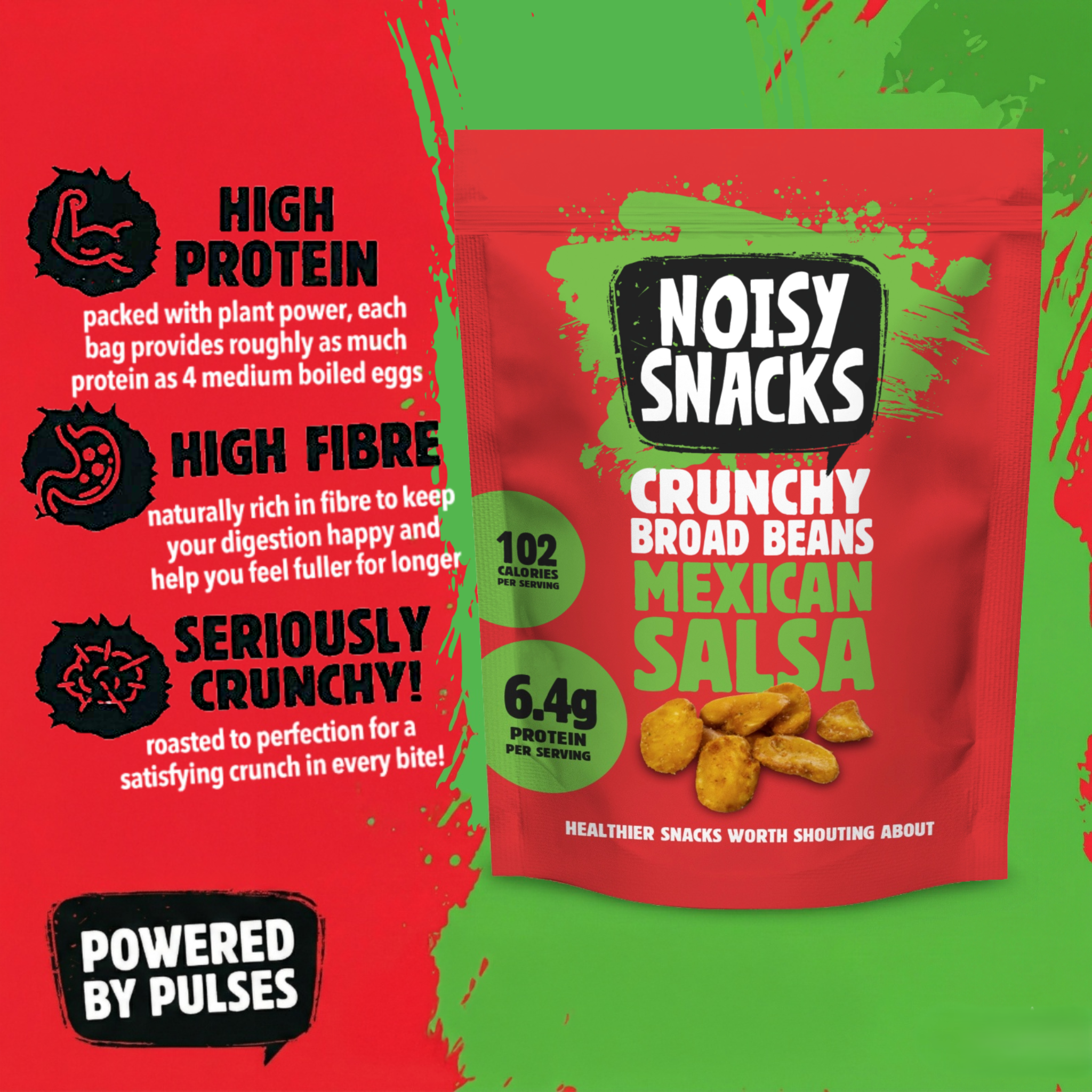MEXICAN SALSA CRUNCHY BROAD BEANS 7 X 100g