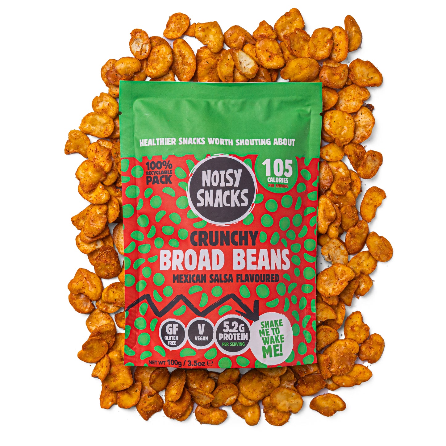 MEXICAN SALSA CRUNCHY BROAD BEANS 7 X 100g