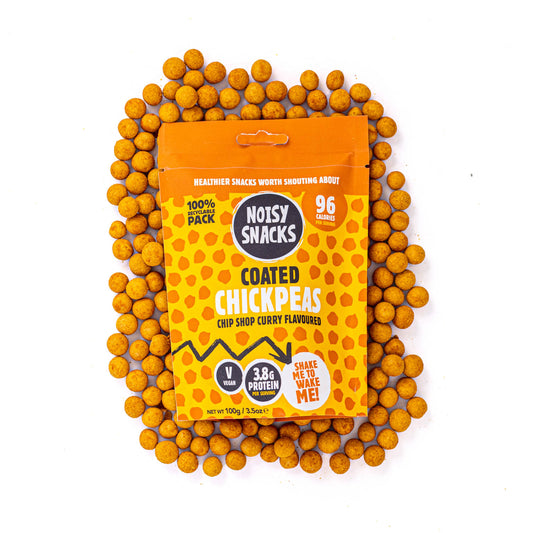 Coated Chickpeas Chip Shop Curry Flavour (7 x 100G)