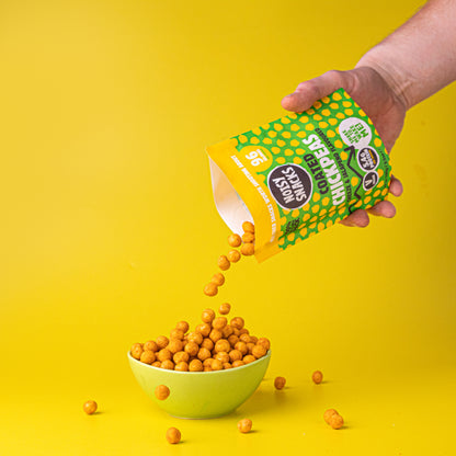 CHEEZE & JALAPENO COATED CHICKPEAS 7 x 100g