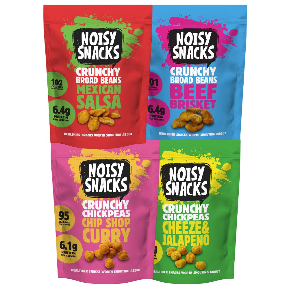 NOISY SNACKS SHARING BUNDLE 28 x 100g