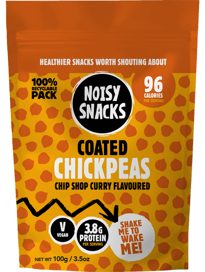 Coated Chickpeas Chip Shop Curry Flavour (7 x 100G)