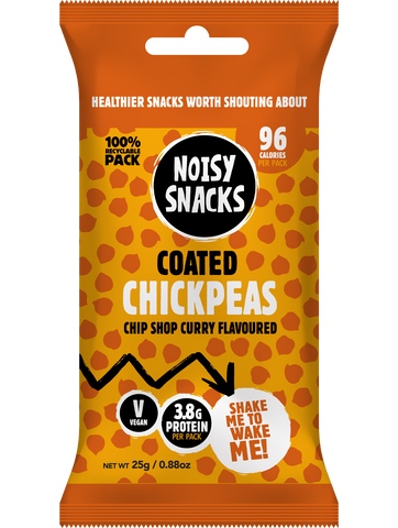 COATED CHICKPEAS CHIP SHOP CURRY FLAVOUR 10 x 25G