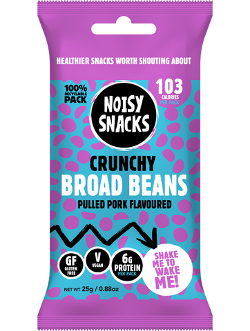 CRUNCHY BROAD BEANS PULLED PORK FLAVOUR 10 x 25G