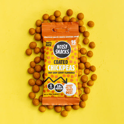 CHIP SHOP CURRY COATED CHICKPEAS 10 x 25g